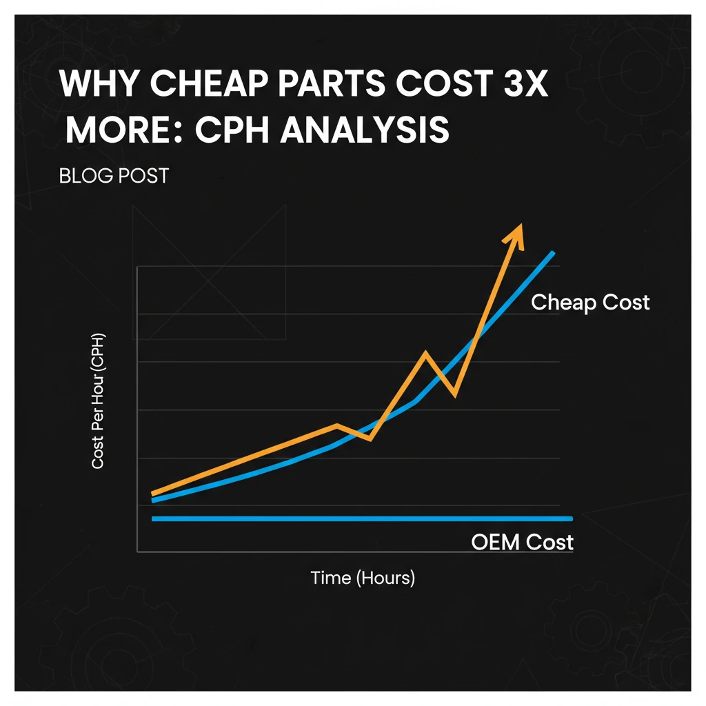 تحلیل هزینه قطعات ارزان
