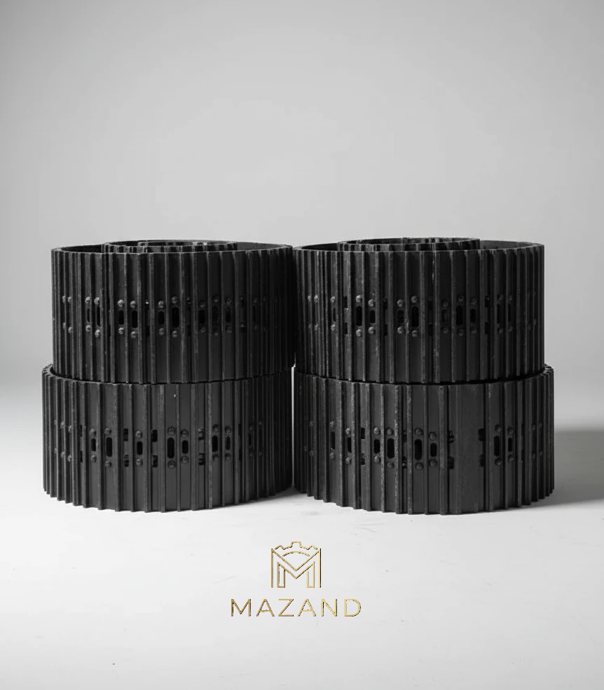  زنجیر کامل بیل مکانیکی همراه با کفشک PC200